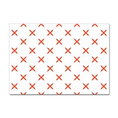 Cute Pretty Elegant Pattern A4 Sticker 10 Pack