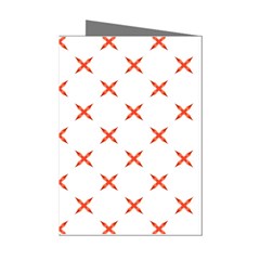 Cute Pretty Elegant Pattern Mini Greeting Card (8 Pack)