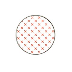 Cute Pretty Elegant Pattern Golf Ball Marker 4 Pack (for Hat Clip)