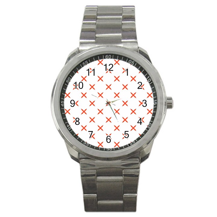 Cute Pretty Elegant Pattern Sport Metal Watch