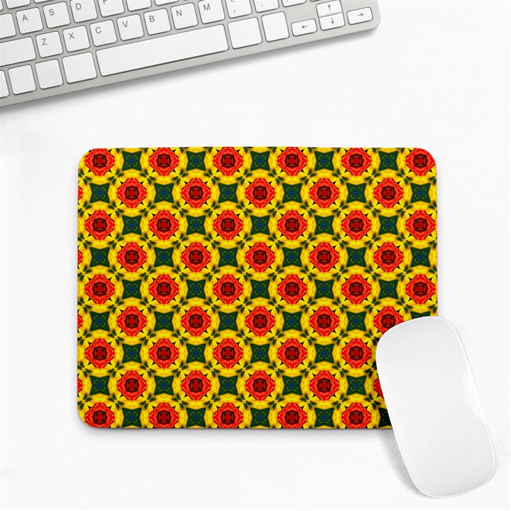 Cute Pretty Elegant Pattern Small Mouse Pad (Rectangle)