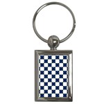 Cute Pretty Elegant Pattern Key Chain (Rectangle) Front