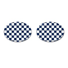 Cute Pretty Elegant Pattern Cufflinks (oval) by GardenOfOphir