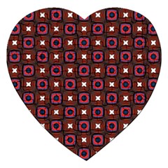 Cute Pretty Elegant Pattern Jigsaw Puzzle (heart)