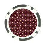 Cute Pretty Elegant Pattern Poker Chip Back