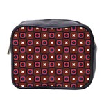 Cute Pretty Elegant Pattern Mini Travel Toiletry Bag (Two Sides) Front