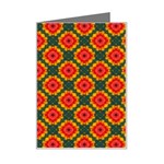 Cute Pretty Elegant Pattern Mini Greeting Card Left