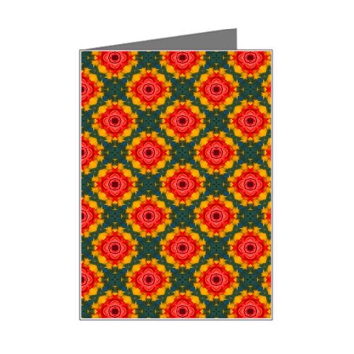 Cute Pretty Elegant Pattern Mini Greeting Card