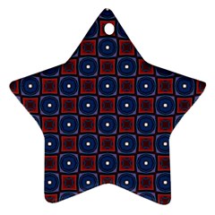 Cute Pretty Elegant Pattern Star Ornament by GardenOfOphir