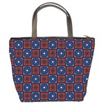 Cute Pretty Elegant Pattern Bucket Handbag Back