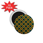 Cute Pretty Elegant Pattern 1.75  Button Magnet (10 pack) Front