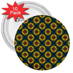 Cute Pretty Elegant Pattern 3  Button (10 Pack)