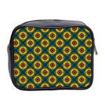 Cute Pretty Elegant Pattern Mini Travel Toiletry Bag (Two Sides) Back