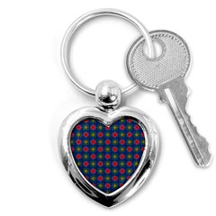 Cute Pretty Elegant Pattern Key Chain (heart) by GardenOfOphir