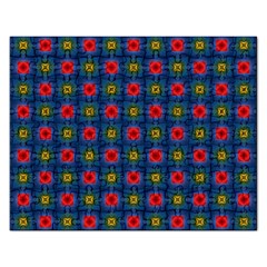 Cute Pretty Elegant Pattern Jigsaw Puzzle (rectangle)