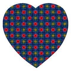 Cute Pretty Elegant Pattern Jigsaw Puzzle (heart)