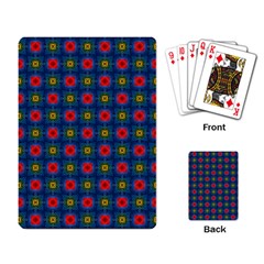 Cute Pretty Elegant Pattern Playing Cards Single Design by GardenOfOphir