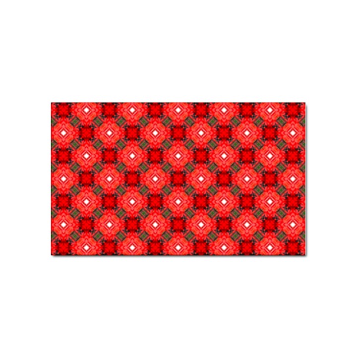 Cute Pretty Elegant Pattern Sticker 100 Pack (Rectangle)