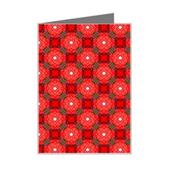 Cute Pretty Elegant Pattern Mini Greeting Card