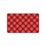 Cute Pretty Elegant Pattern Magnet (Name Card) Front