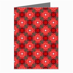 Cute Pretty Elegant Pattern Greeting Card by GardenOfOphir