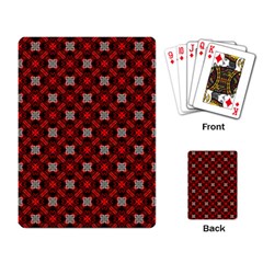 Cute Pretty Elegant Pattern Playing Cards Single Design by GardenOfOphir