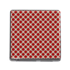 Cute Pretty Elegant Pattern Memory Card Reader With Storage (square) by GardenOfOphir