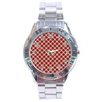 Cute Pretty Elegant Pattern Stainless Steel Watch Front