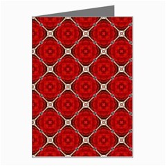 Cute Pretty Elegant Pattern Greeting Card by GardenOfOphir