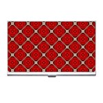 Cute Pretty Elegant Pattern Business Card Holder Front