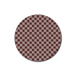 Cute Pretty Elegant Pattern Drink Coasters 4 Pack (Round) Front