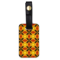 Cute Pretty Elegant Pattern Luggage Tag (one Side) by GardenOfOphir