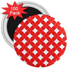 Cute Pretty Elegant Pattern 3  Button Magnet (100 Pack)