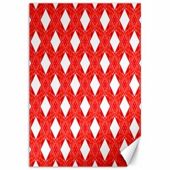 Cute Pretty Elegant Pattern Canvas 12  X 18  (unframed)