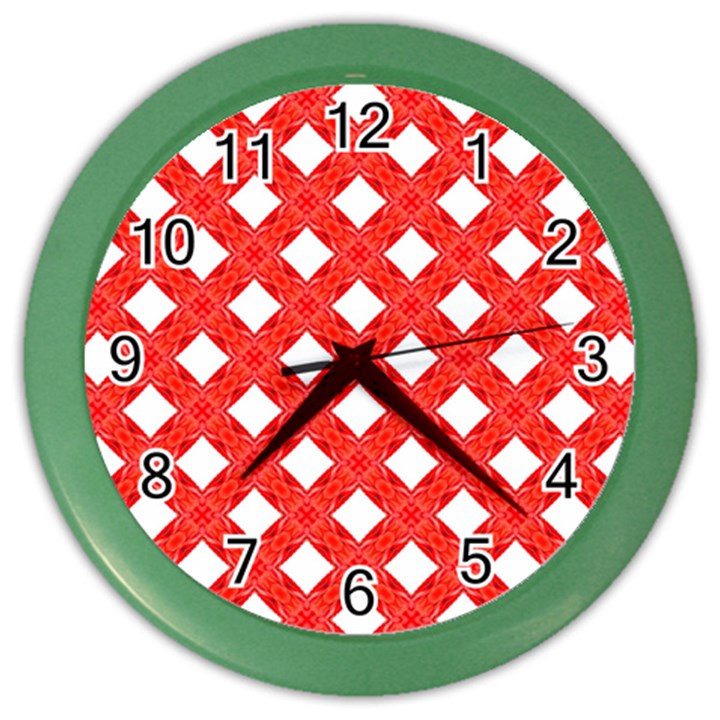 Cute Pretty Elegant Pattern Wall Clock (Color)