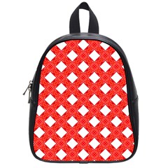 Cute Pretty Elegant Pattern School Bag (small)