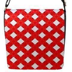 Cute Pretty Elegant Pattern Flap Closure Messenger Bag (small)