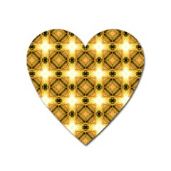 Cute Pretty Elegant Pattern Magnet (heart) by GardenOfOphir