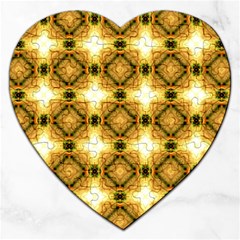 Cute Pretty Elegant Pattern Jigsaw Puzzle (heart)