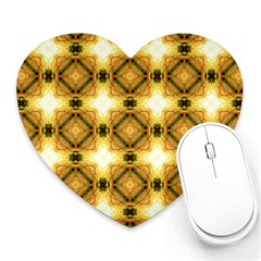 Cute Pretty Elegant Pattern Mouse Pad (heart) by GardenOfOphir