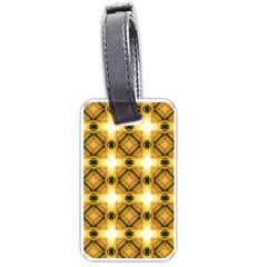 Cute Pretty Elegant Pattern Luggage Tag (one Side) by GardenOfOphir