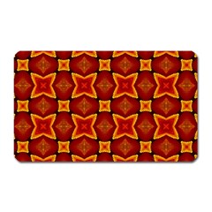 Cute Pretty Elegant Pattern Magnet (rectangular) by GardenOfOphir