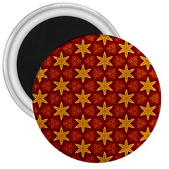 Cute Pretty Elegant Pattern 3  Button Magnet