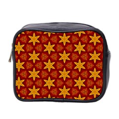 Cute Pretty Elegant Pattern Mini Travel Toiletry Bag (two Sides)