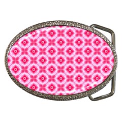 Cute Pretty Elegant Pattern Belt Buckle (oval)