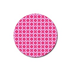 Cute Pretty Elegant Pattern Drink Coaster (round)