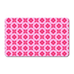 Cute Pretty Elegant Pattern Magnet (rectangular) by GardenOfOphir