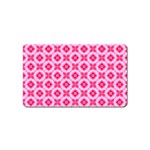 Cute Pretty Elegant Pattern Magnet (Name Card) Front