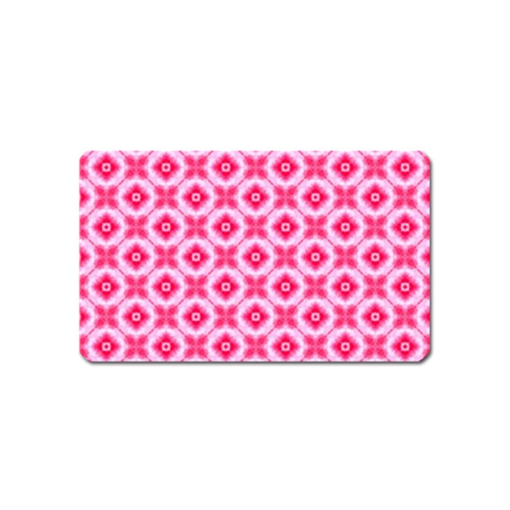 Cute Pretty Elegant Pattern Magnet (Name Card)