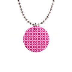 Cute Pretty Elegant Pattern Button Necklace